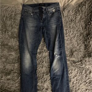 Lucky Brand Men's Faded Blue Slim Straight Jeans